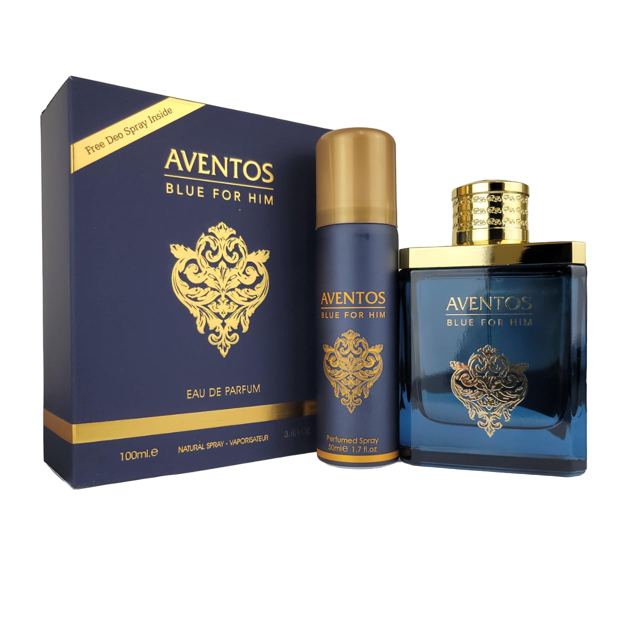 Aventos Blue For Him – Eau de Parfum (100 ml)